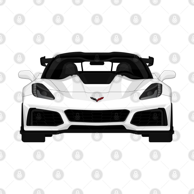 Z06 ZR1 WHITE by VENZ0LIC