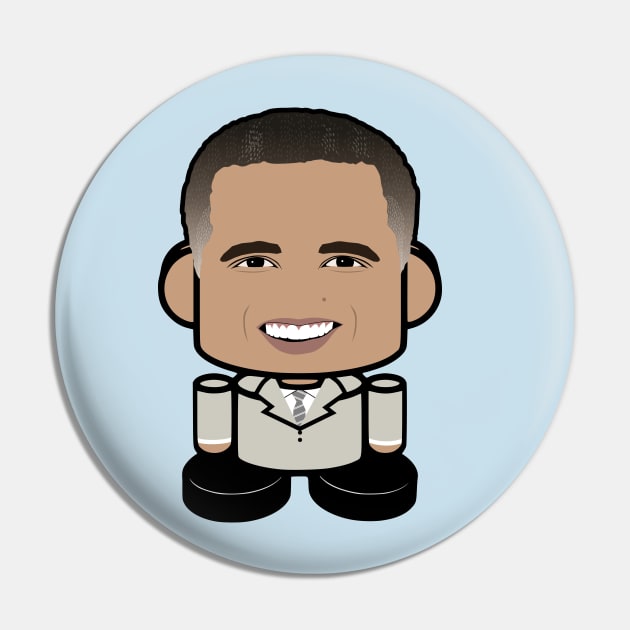 Mr. Obamabot POLITICO'BOT Toy Robot (Tan Suit) Pin by Village Values