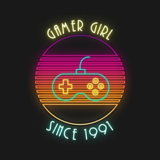 Gamer Girl Since 1991 T-Shirt