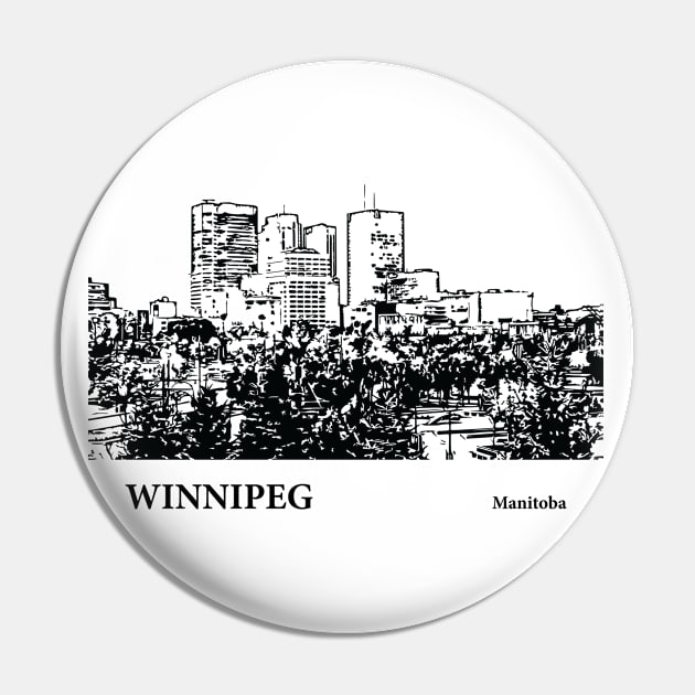 Winnipeg - Manitoba Pin by Lakeric