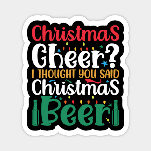 Funny Christmas Quotes Magnet