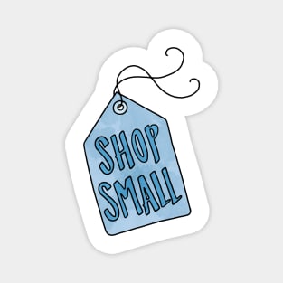 Shop Small Gift Tag Magnet