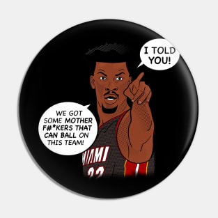 Miami heat goat 22 Pin