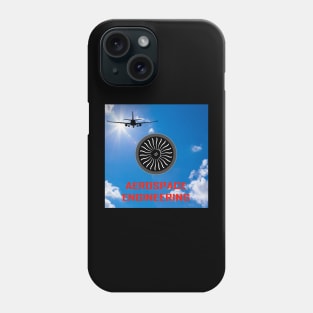 Best design aerospace engineering, aircraft engineers Phone Case