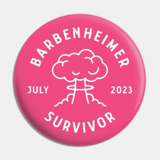Barbenheimer Survivor Pin