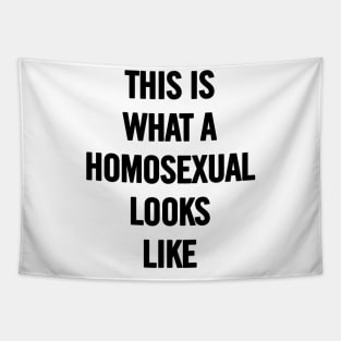 This Is What A Homosexual Looks Like Tapestry