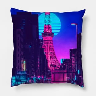 Tokyo tower Pillow