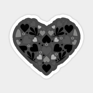 Gothic heart Magnet