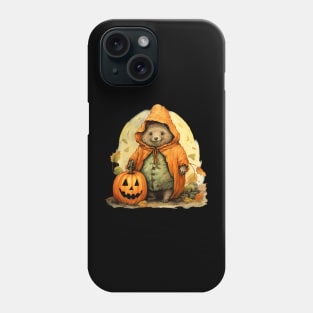 Wombat Trick or Treater Phone Case