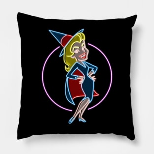 Bewitched neon Pillow