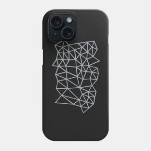 Segment Grey and Black Phone Case