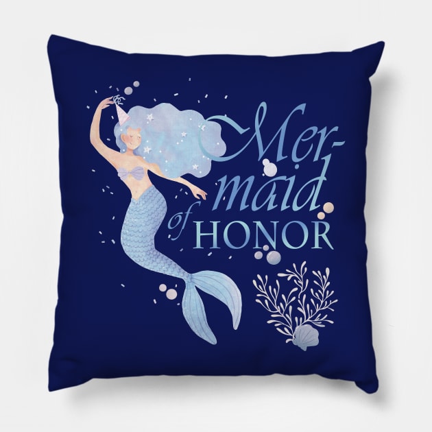 Mer-Maid of Honor Pillow by Maris