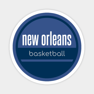 new orleans basketball Magnet