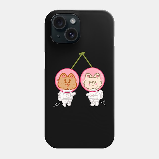 CherryNauts Phone Case by Fluffymafi