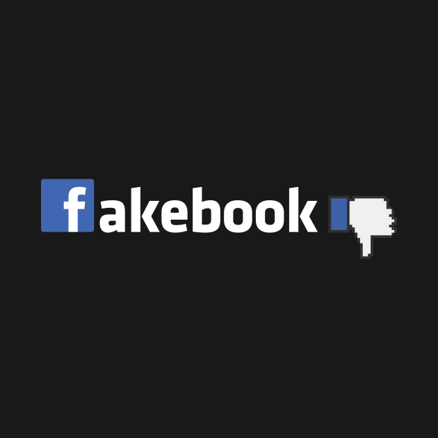 Discover Fakebook - Facebook - T-Shirt