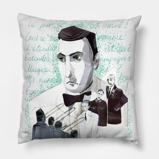 Casablanca movie Pillow by anna_ach_art