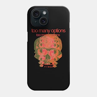 Weirdcore Aesthetic Skull Phone Case