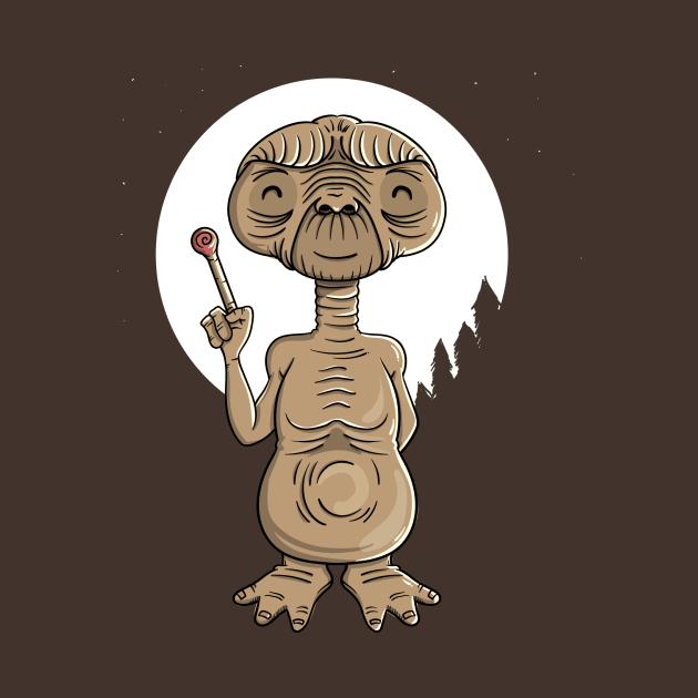 E.T. by mebzart