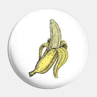 Banana illustration Pin