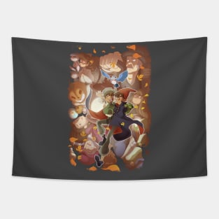 Over the Garden Wall Tapestry