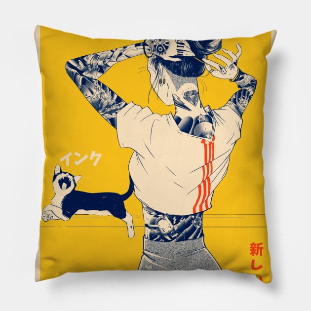 La Tinta Pillow by elmenorenlahabana