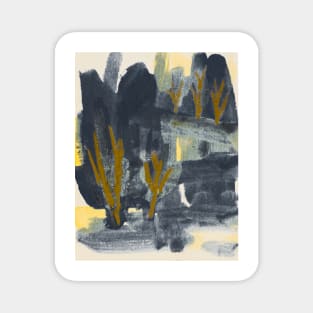 Abstract landscape Magnet