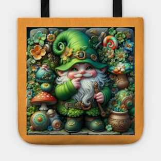 Gnome St. Patrick's Day Tote