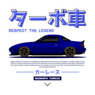 Blue JDM Miata NA Legend T-Shirt