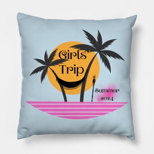 Girls Trip Summer Vacay! Pillow