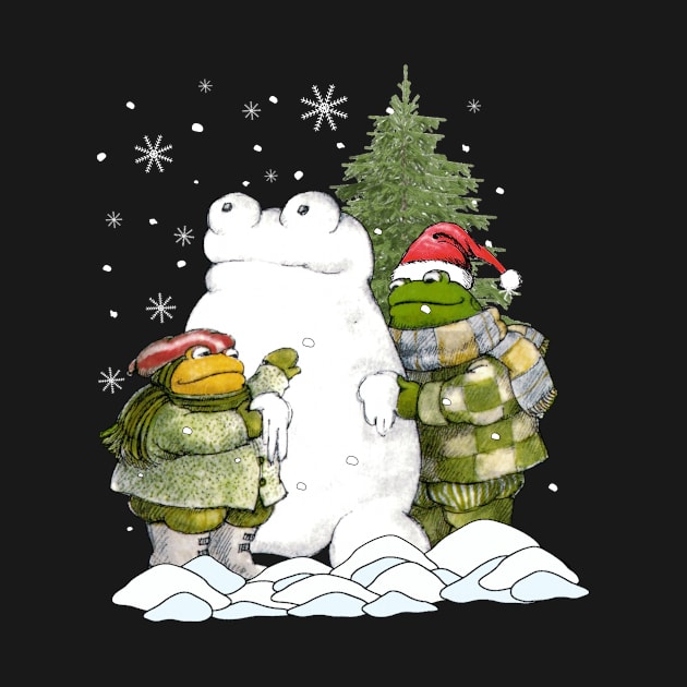 Vintage Frog And Toad Christmas by BanyakMau