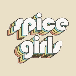 Spice Girls / Rainbow Vintage T-Shirt