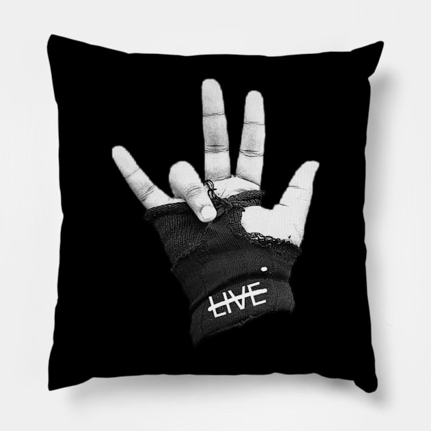 KVLI3N ''LIVE'' Pillow by KVLI3N