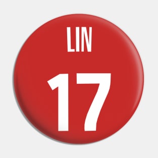 Jeremy Lin Toronto Raptors Jersey Pin