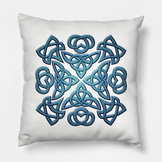 Celtic Knot 5 Pillow by The Knotty Works