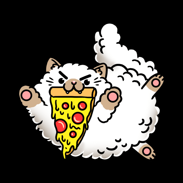 Pizza cat by fridaemundae