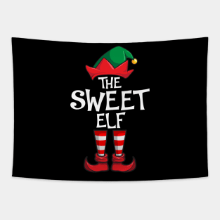 Sweet Elf Matching Family Christmas Sweetie Tapestry