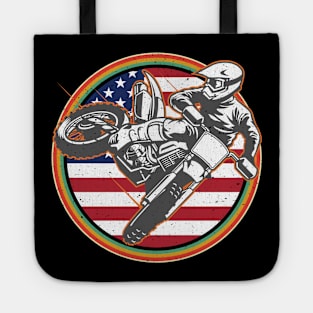 Dirt Bike Motocross Motorbike Biker Tote