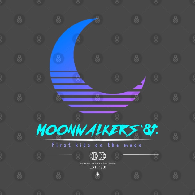 Moonwalkers 1981: First kids on the moon by Moonpixels