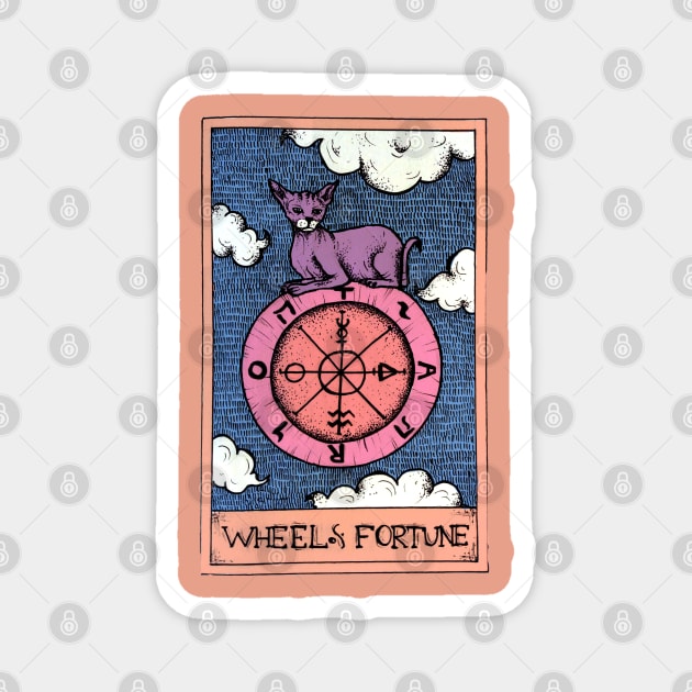 Wheel And Fortune Magnet by dezintegracija