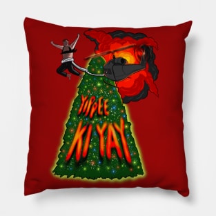 Die Hard Movie Nakatomi Christmas Tree Pillow