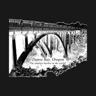 Depoe Bay Oregon Bridge T-Shirt