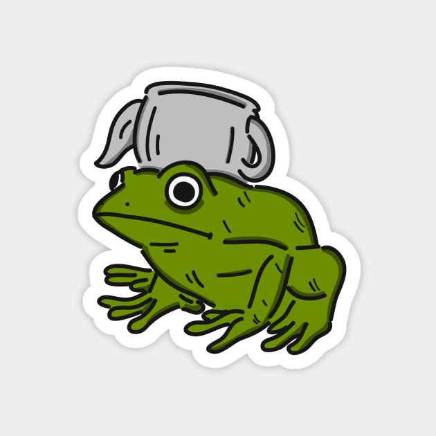 Frog with a teapot Over the Garden Wall Overthegardenwall