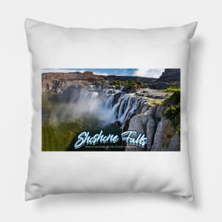 Shoshone Falls Idaho Pillow