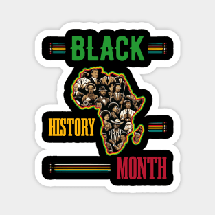 Proud of my Roots Black History Month Magnet