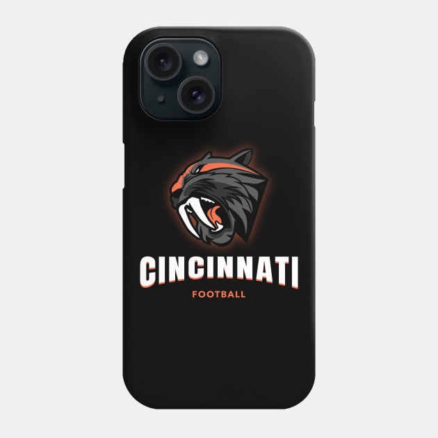 cincinnati bengals football Phone Case by BVHstudio