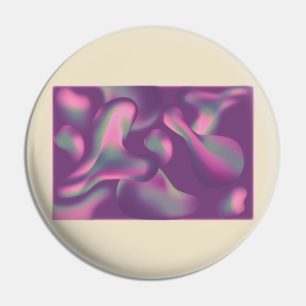 Abstract Artwork Iridescence Liquid Holographic  Pin by JeLoTall