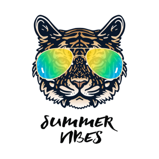 Summer Vibes Tiger T-Shirt