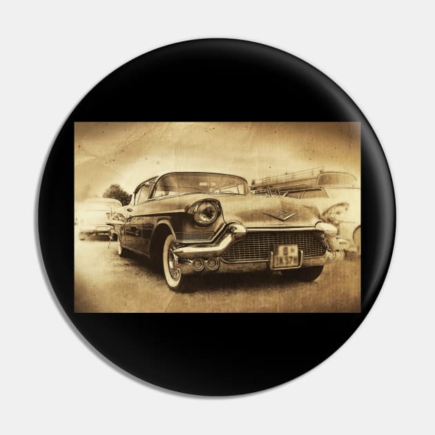 1957 Cadillac, vintage Pin by hottehue