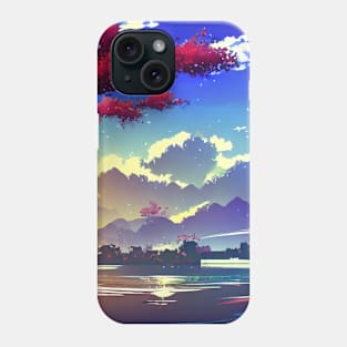 Anime Style Landscape Phone Case