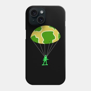 Toy Paratrooper Skydiving Phone Case